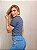 TSHIRT FEMININA ALGODÃO LISTRADA AZUL MARINHO - Imagem 3