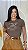 TSHIRT FEMININA ALGODÃO COFFE / MARROM - Imagem 2