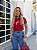 TSHIRT FEMININA ALGODÃO  FÉ COM PEROLAS / VERMELHA - Imagem 2