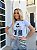 TSHIRT FEMININA ALGODÃO  MULHER PÉROLAS / BRANCA - Imagem 2