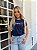 TSHIRT FEMININA ALGODÃO  JESUS PÉROLAS / AZUL MARINHO - Imagem 3