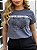 TSHIRT FEMININA ALGODÃO TIGER STRASS / CHUMBO - Imagem 1