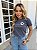 TSHIRT FEMININA ALGODÃO SEMPRE FOI DEU / CHUMBO - Imagem 2