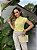 TSHIRT FEMININA ALGODÃO MUSCLE TEE CANDY AMARELO - Imagem 2