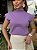 TSHIRT FEMININA ALGODÃO MUSCLE TEE CANDY LILAS - Imagem 1