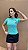 TSHIRT FEMININA ALGODÃO CANDY BORDADO RAMO NA LATERAL / VERDE AGUA - Imagem 4
