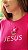 TSHIRT PLUS SIZE FEMININA JESUS APLICAÇÃO / PINK - Imagem 2