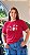 TSHIRT PLUS SIZE FEMININA 3 FLORZINHAS JARRO / VERMELHA - Imagem 2