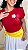 TSHIRT FEMININA ALGODÃO FLOR APLICAÇÃO LATERAL / VERMELHA - Imagem 1