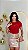 TSHIRT FEMININA ALGODÃO FÉ PÉROLAS / VERMELHA - Imagem 3