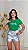 TSHIRT FEMININA ALGODÃO DEUS / VERDE - Imagem 2