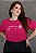 TSHIRT PLUS SIZE FEMININA REVESTI-VOS DE AMOR / PINK - Imagem 1