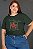 TSHIRT PLUS SIZE FEMININA QUANDO DEUS TOCA ATE O DESERTO / VERDE MILITAR - Imagem 1