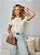 TSHIRT FEMININA ALGODÃO MALDIVES PEROLAS / OFFWHITE - Imagem 3