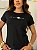 TSHIRT FEMININA ALGODÃO ABENCOADA / PRETA - Imagem 1