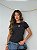 TSHIRT FEMININA ALGODÃO ABENCOADA / PRETA - Imagem 2