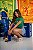 TSHIRT FEMININA ALGODÃO BORDADA BANDEIRA / VERDE - Imagem 3