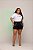 TSHIRT PLUS SIZE FEMININA BRASIL BORDADO / BRANCA - Imagem 3