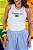 REGATA RIBANA MICRO CANELADA BRASIL BRAZILIN GIRL / BRANCA - Imagem 1