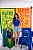 REGATA RIBANA MICRO CANELADA BRASIL BRAZILIAN GIRL / AZUL BIC - Imagem 3