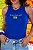 REGATA RIBANA MICRO CANELADA BRASIL BRAZILIAN GIRL / AZUL BIC - Imagem 1