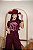 TSHIRT FEMININA ALGODÃO COUNTRY MULHER CHAPEU STRASS / MARSALA - Imagem 3