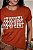TSHIRT FEMININA ALGODÃO COUNTRY COWGIRL / TERRA COTA - Imagem 1
