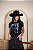 TSHIRT FEMININA ALGODÃO COUNTRY CAVALO PONTOS DE LUZ / PRETA - Imagem 3
