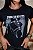 TSHIRT FEMININA ALGODÃO COUNTRY CAVALO PONTOS DE LUZ / PRETA - Imagem 1
