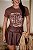 TSHIRT FEMININA ALGODÃO COUNTRY DUAS BOTAS / CHOCOLATE - Imagem 1