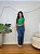 TSHIRT FEMININA ALGODÃO BORDADA BRASIL MAPA / VERDE BANDEIRA - Imagem 3