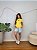 TSHIRT FEMININA ALGODÃO BORDADA BRASIL BANDEIRINHA / AMARELA - Imagem 4