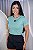 TSHIRT FEMININA ALGODÃO MARANATA LATERAL / VERDE AGUA BEBE - Imagem 2