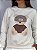 CONJUNTO MOLETOM COMFORT URSO TED STRASS / OFFWHITE - Imagem 1