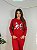 CONJUNTO MOLETOM COMFORT MINNIE E MARGARIDA / VERMELHO - Imagem 1