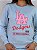 CONJUNTO MOLETOM COMFORT LA / AZUL BEBE - Imagem 1