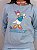 CONJUNTO MOLETOM COMFORT MARGARDIDA / AZUL BEBE - Imagem 1