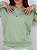CONJUNTO MOLETOM COMFORT BORDADO CORAÇÕES / VERDE MENTA - Imagem 1