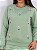 CONJUNTO MOLETOM COMFORT FLORZINHA TOTAL / VERDE MENTA - Imagem 1