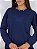 CONJUNTO MOLETOM COMFORT BORDADA BORBOLETA / AZUL MARINHO - Imagem 1
