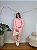 CONJUNTO MOLETOM COMFORT FLOR LATERAL / ROSA BEBE - Imagem 2
