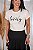 TSHIRT FEMININA ALGODÃO LOVELY / BRANCA - Imagem 1
