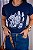TSHIRT FEMININA ALGODÃO COUNTRY BOTAS TEXANAS / AZUL MARINHO - Imagem 1