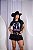 TSHIRT FEMININA ALGODÃO COUNTRY COWGIRLS / PRETA - Imagem 2
