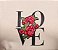 TSHIRT PLUS SIZE FEMININA LOVE APLICAÇÃO / OFFWHITE - Imagem 3