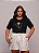 TSHIRT PLUS SIZE FEMININA CORAÇÃO / PRETO - Imagem 1