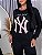 CONJUNTO MOLETOM COMFORT NY / PRETO - Imagem 2