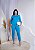 CONJUNTO MOLETOM COMFORT BORDADO LACINHOS / AZUL ROYAL - Imagem 1