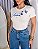 TSHIRT FEMININA ALGODÃO JESUS PEROLAS / OFFWHITE - Imagem 1