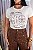 TSHIRT FEMININA ALGODÃO COUNTRY DUAS BOTAS / OFFWHITE - Imagem 1
